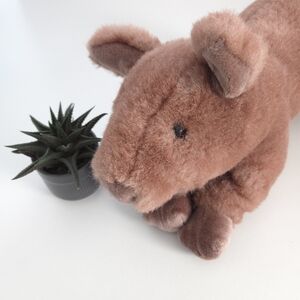 Vintage Gund Collector's Classic Pigaletto Pig Plush Toy 1984